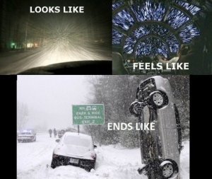 Driving-in-the-snow